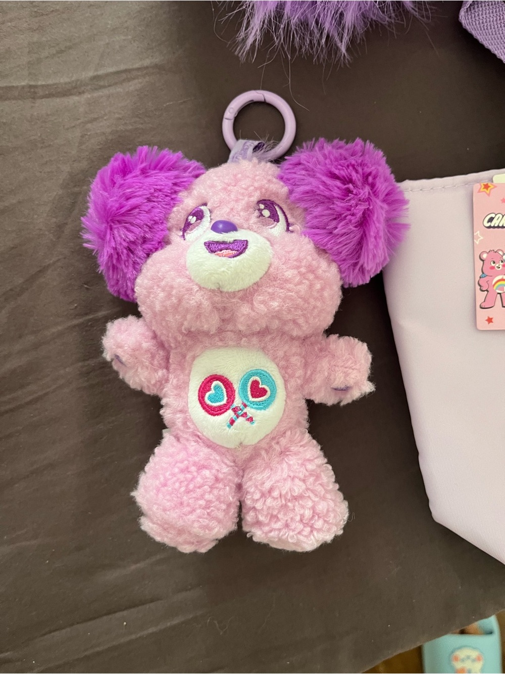 Care Bears Plush Toy, Tote Bag, and Keychain Set - Picture 2 of 5